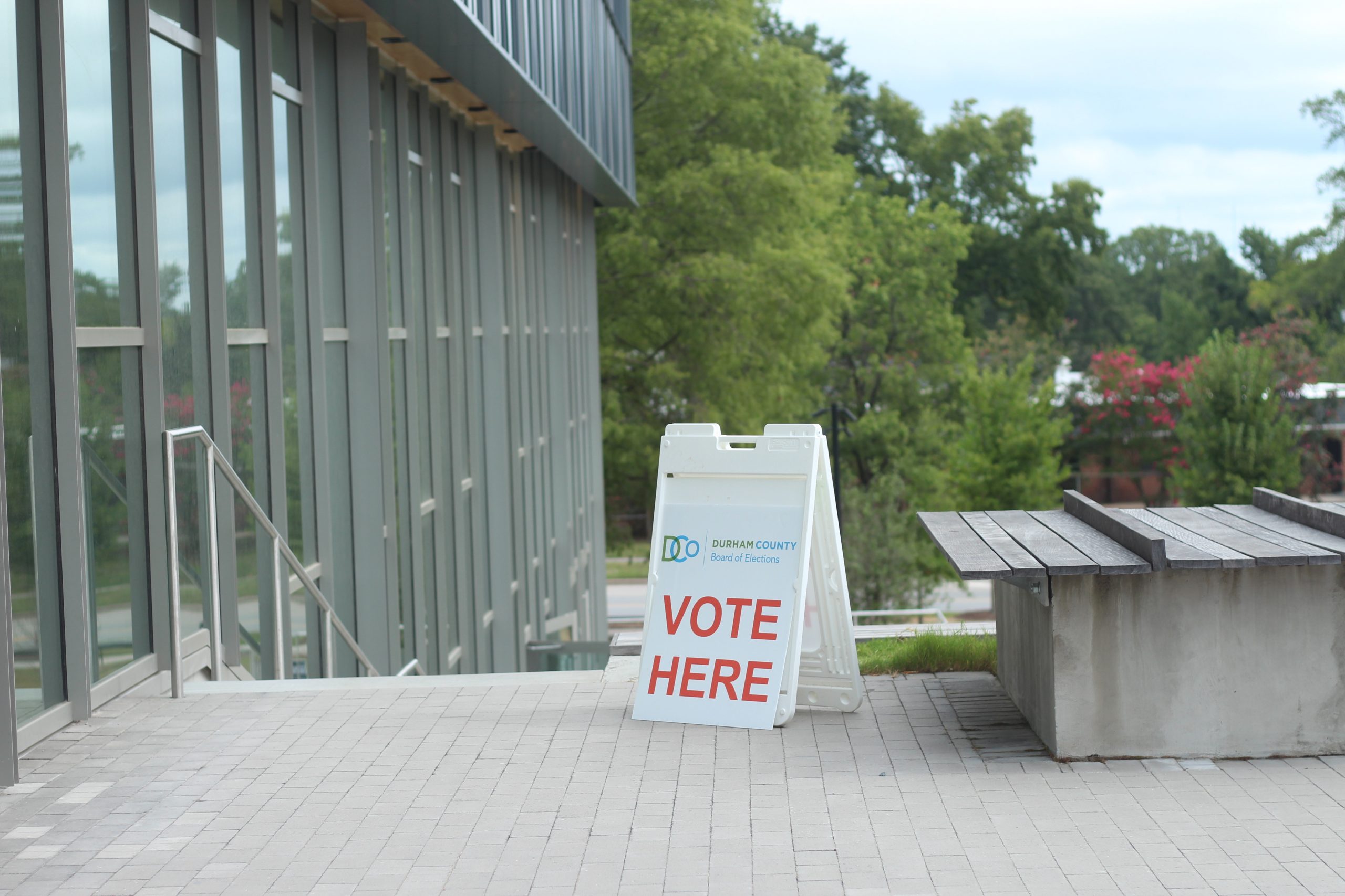 Durham primary early inperson voting begins, but slowly