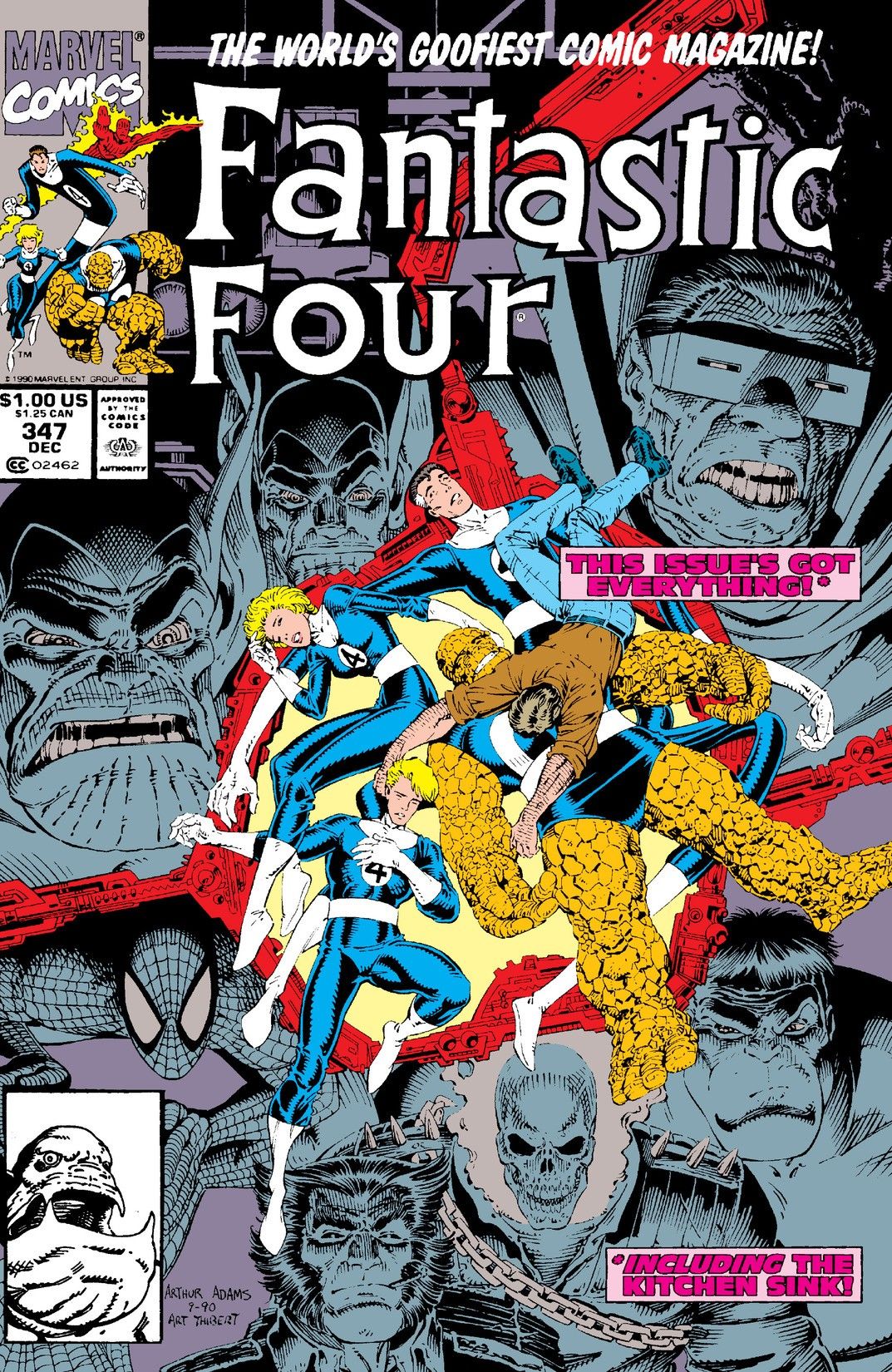 Quick Comic Rewind Fantastic Four 347 9to5 (dot cc)