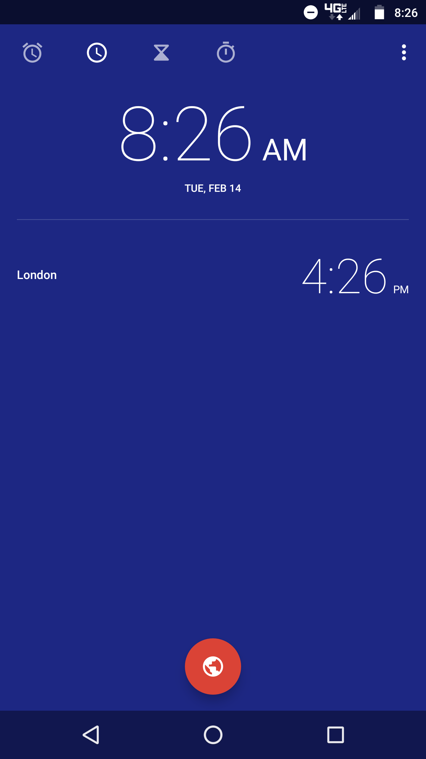 Google Clock app updated w/ easier navigation, bolder font, seconds in