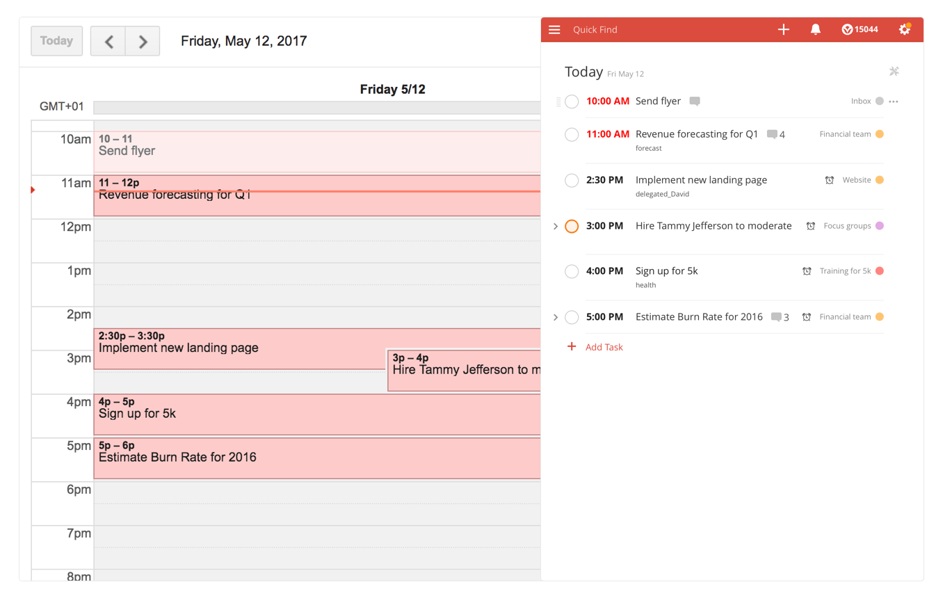 Todoist introduces deep integration with Google Calendar, launching