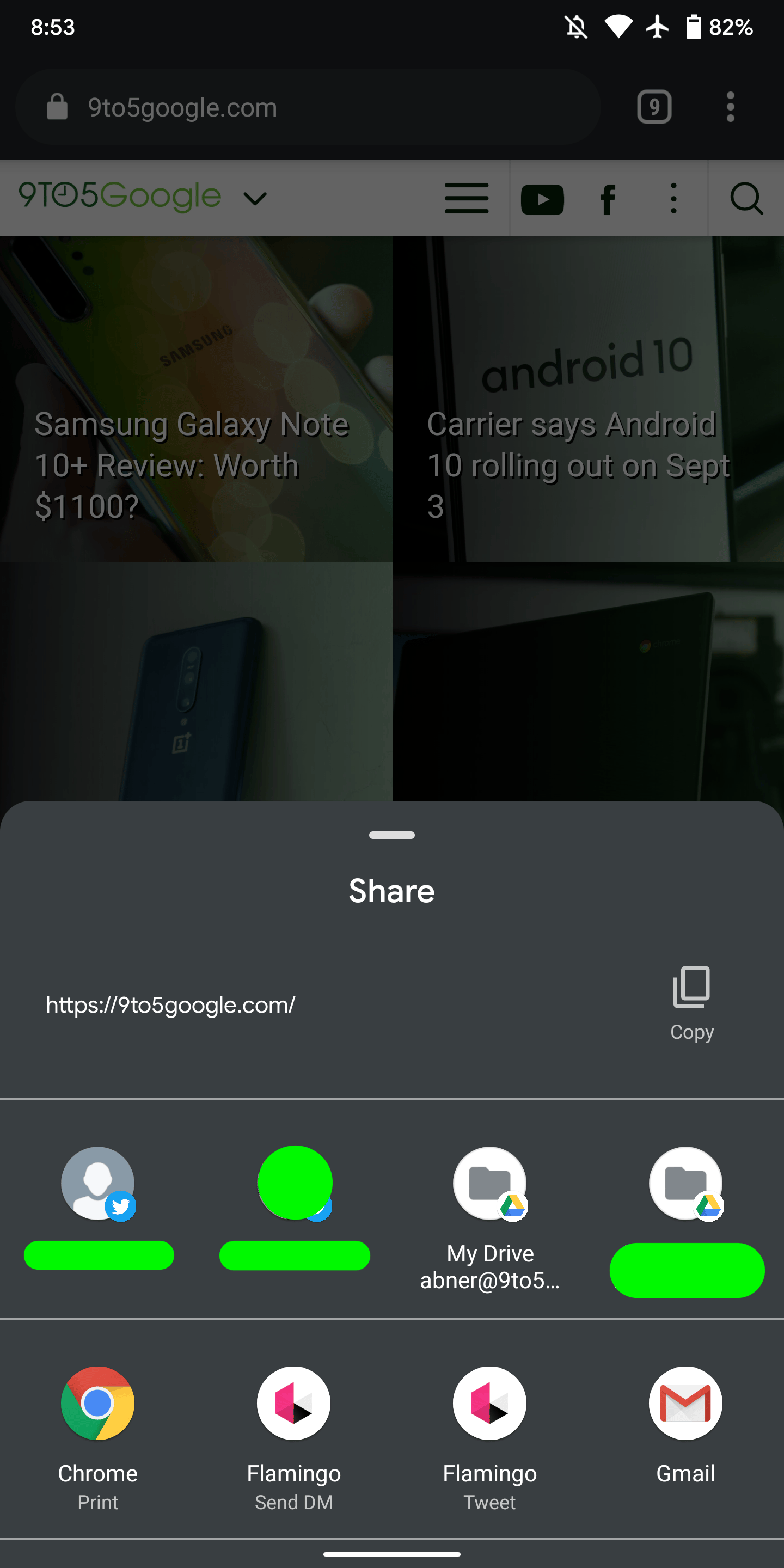 android-10-share-sheet-1