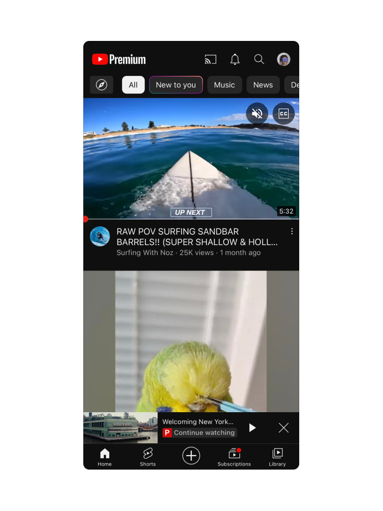 YouTube Premium latest features