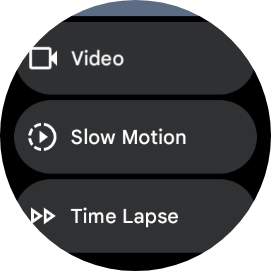 Pixel Watch Camera modes