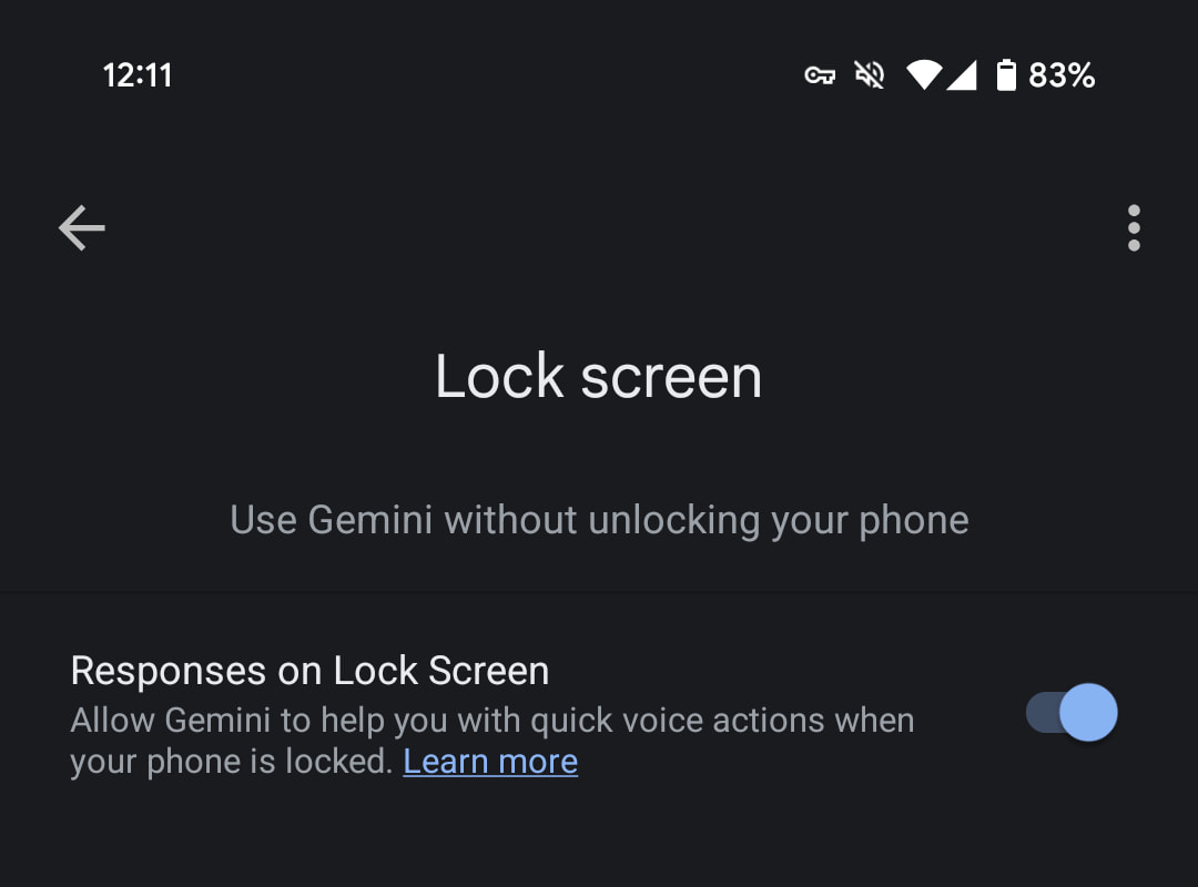 Google might let you talk to Gemini Live in the background 3 Gemini lockscreen current