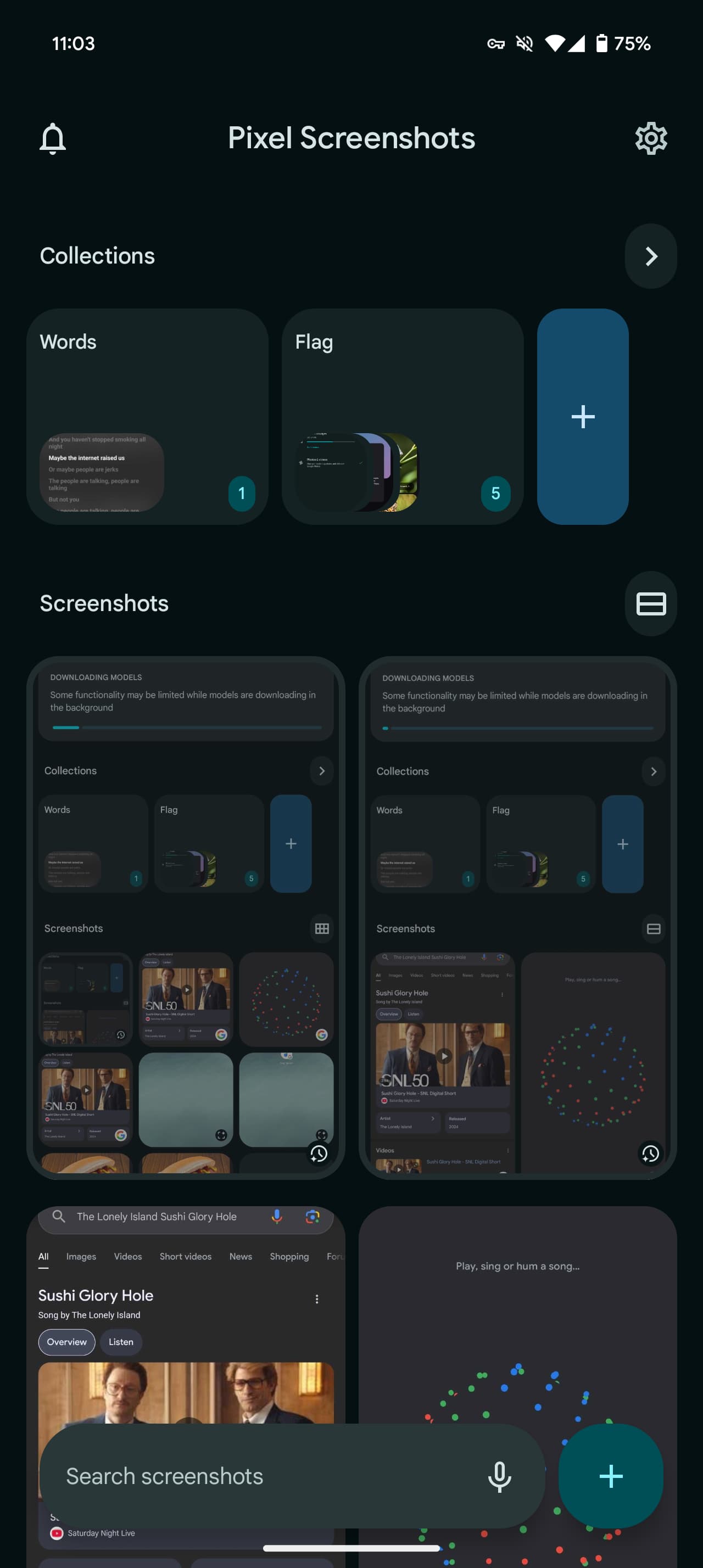 Pixel Screenshots update