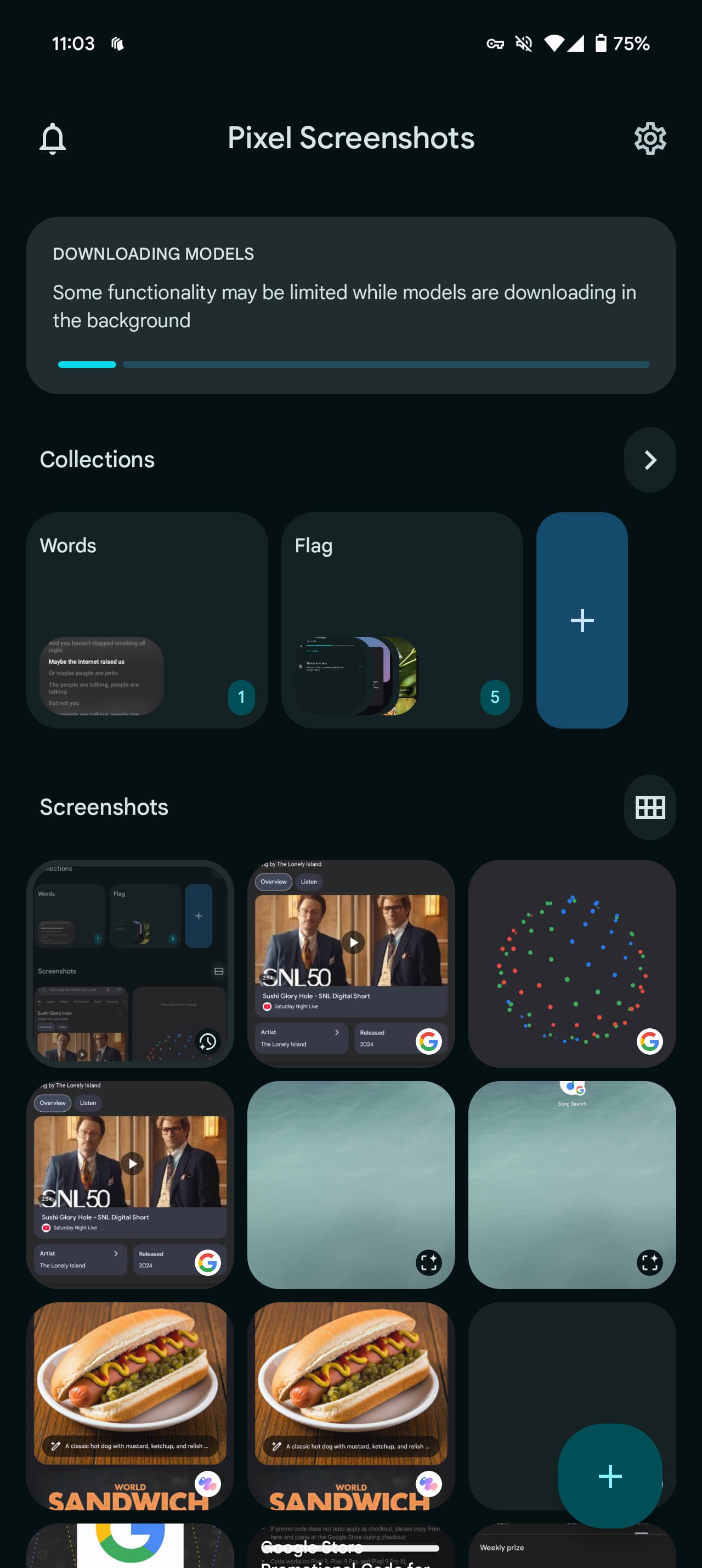Pixel Screenshots update
