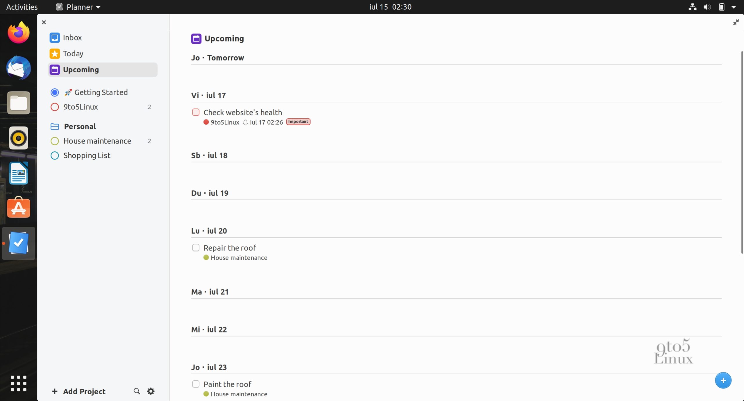 Planner Is a Great GTD and ToDo List App for the Linux Desktop 9to5Linux