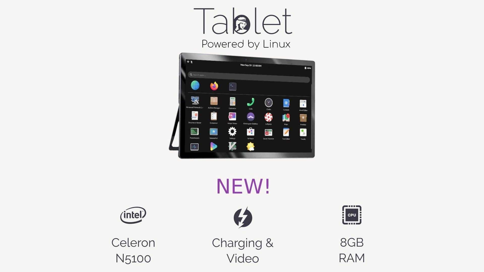 Juno Computers Unveils a Linux Tablet Powered by Mobian Linux and KDE