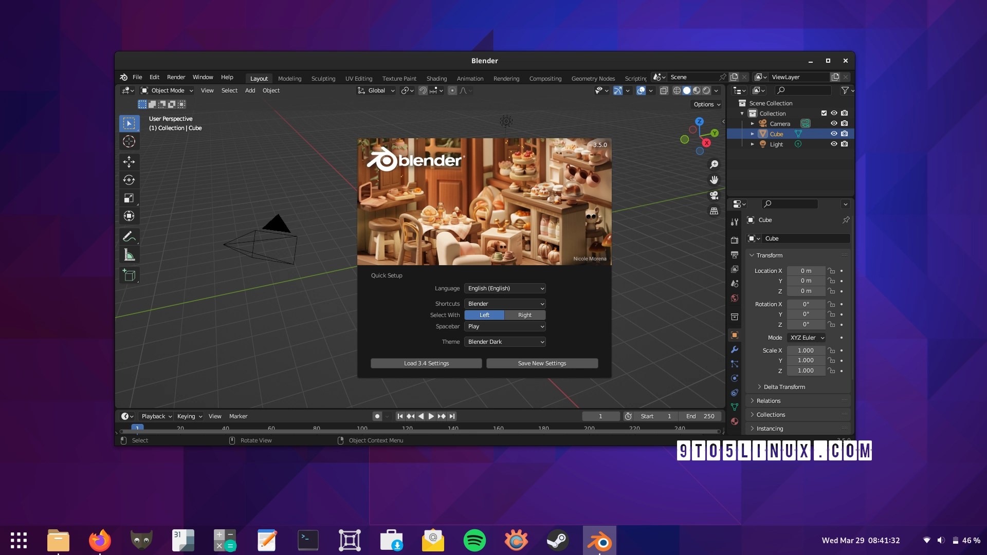 Blender 3.5 Released with New Sculpting Feature, Light Sampling, and