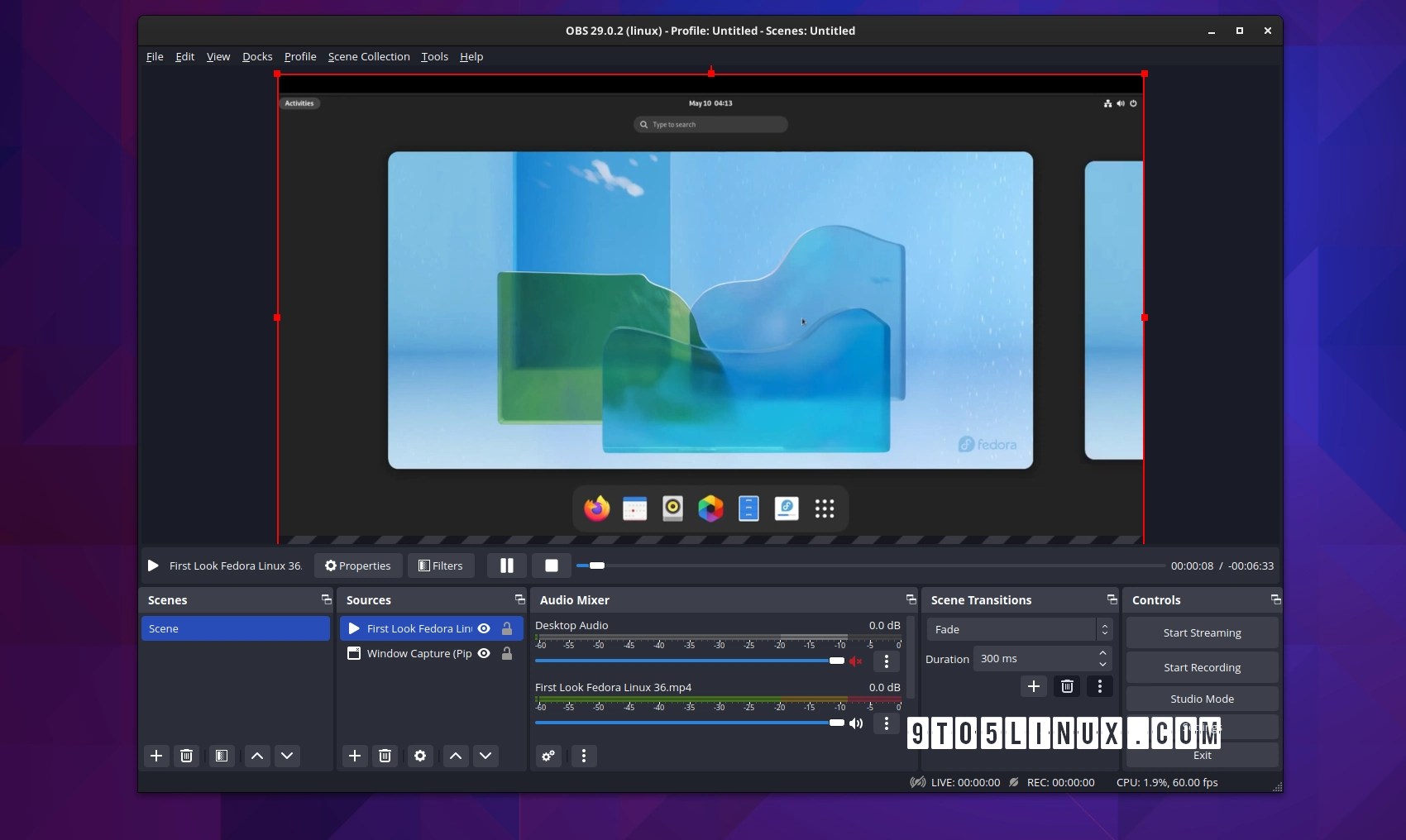 OBS Studio 29.1 Promises AV1/HEVC Streaming over RTMP, Lossless Audio
