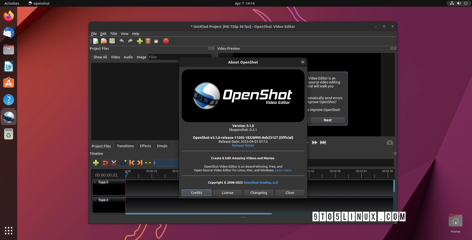 OpenShot 3.1 OpenSource Video Editor Released with Improved Profiles