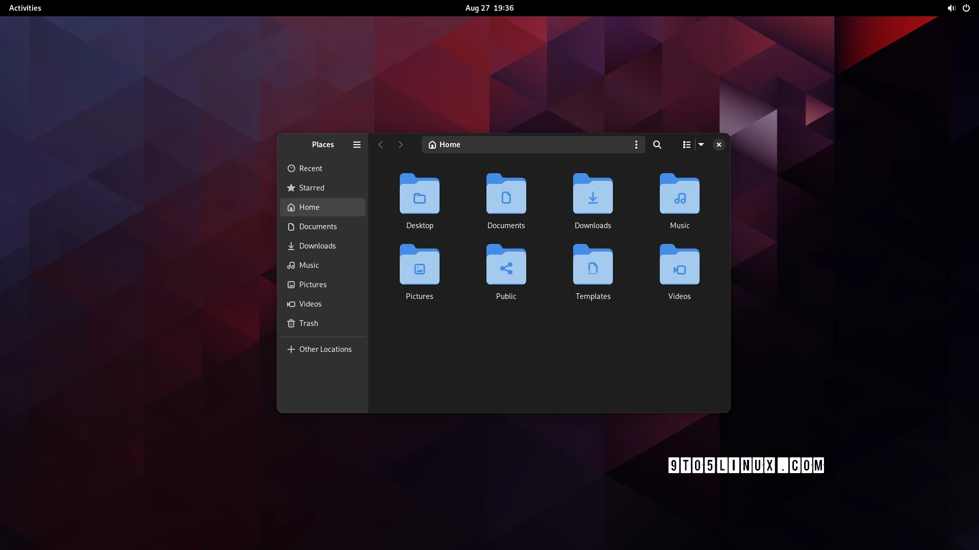 GNOME 45's Nautilus File Manager Gets a Modern FullHeight Sidebar