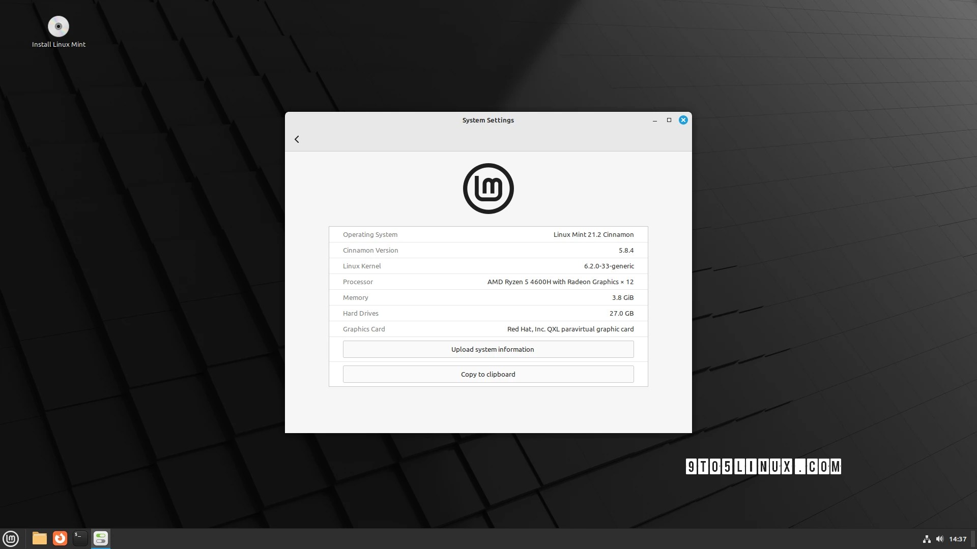Linux Mint 21.2 "EDGE" ISO Released with Linux Kernel 6.2, Secure Boot