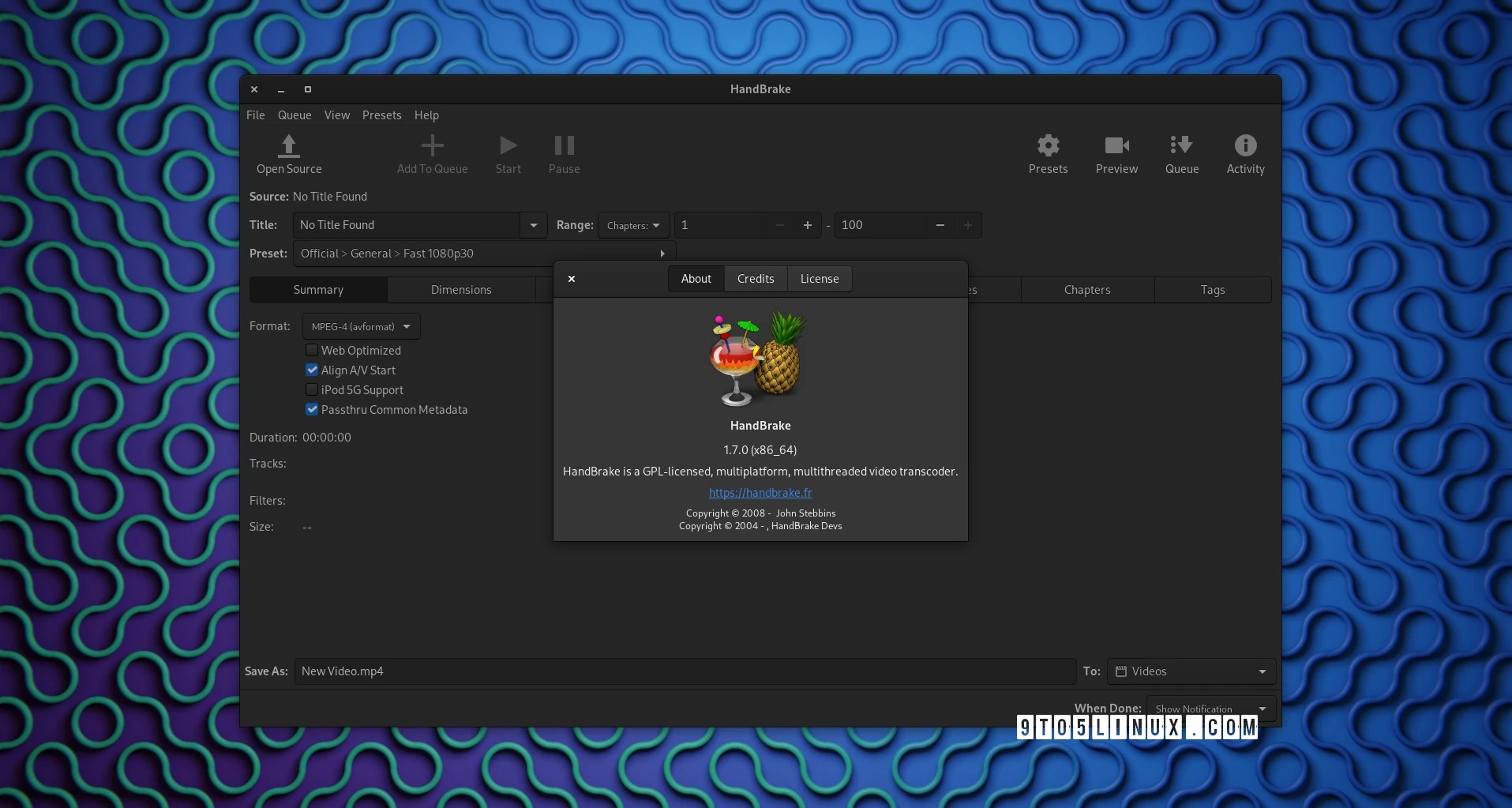 HandBrake 1.7 Released with AMD VCN AV1 and NVIDIA NVENC AV1 Encoders