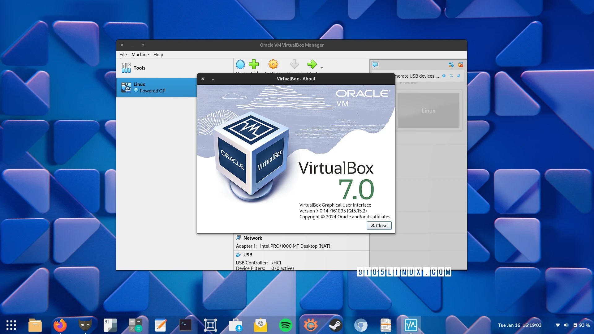 VirtualBox 7.0.14 Lets You Import and Export VMs with NVMe Storage