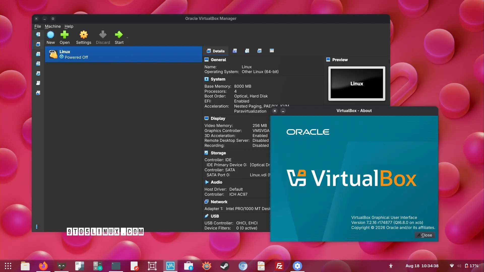 VirtualBox 7.2.16 Improves Shared Clipboard in Wayland, Adds FRED Support VirtualBox 7.2.16 Improves Shared Clipboard in Wayland, Adds FRED Support