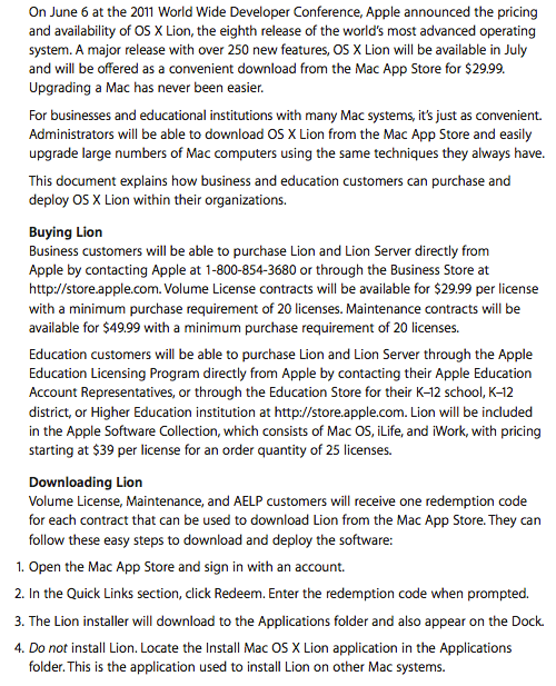 Apple explains how educators and business upgrade to OS X Lion 9to5Mac