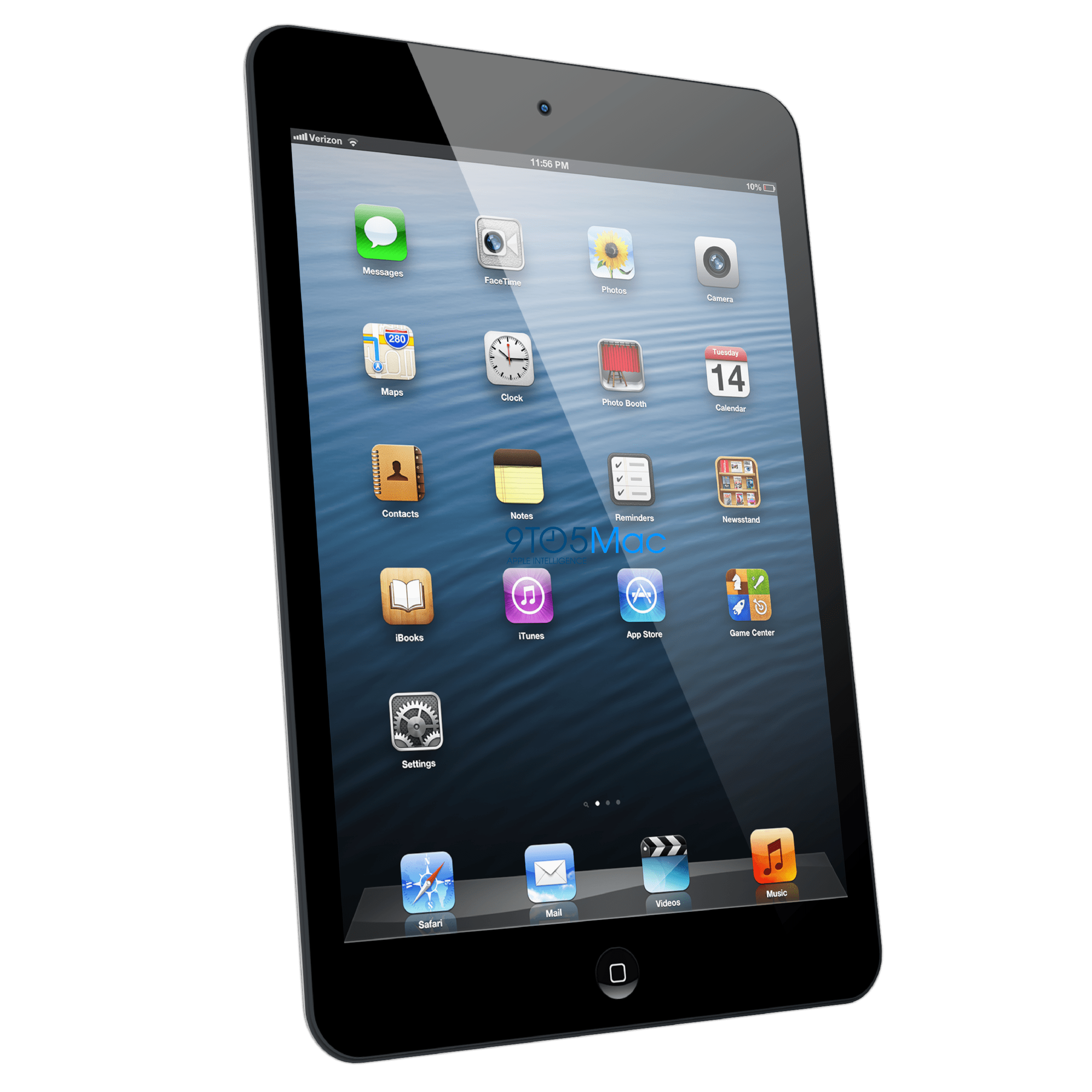 The iPad mini rendered in 3D based on reports and leaked
