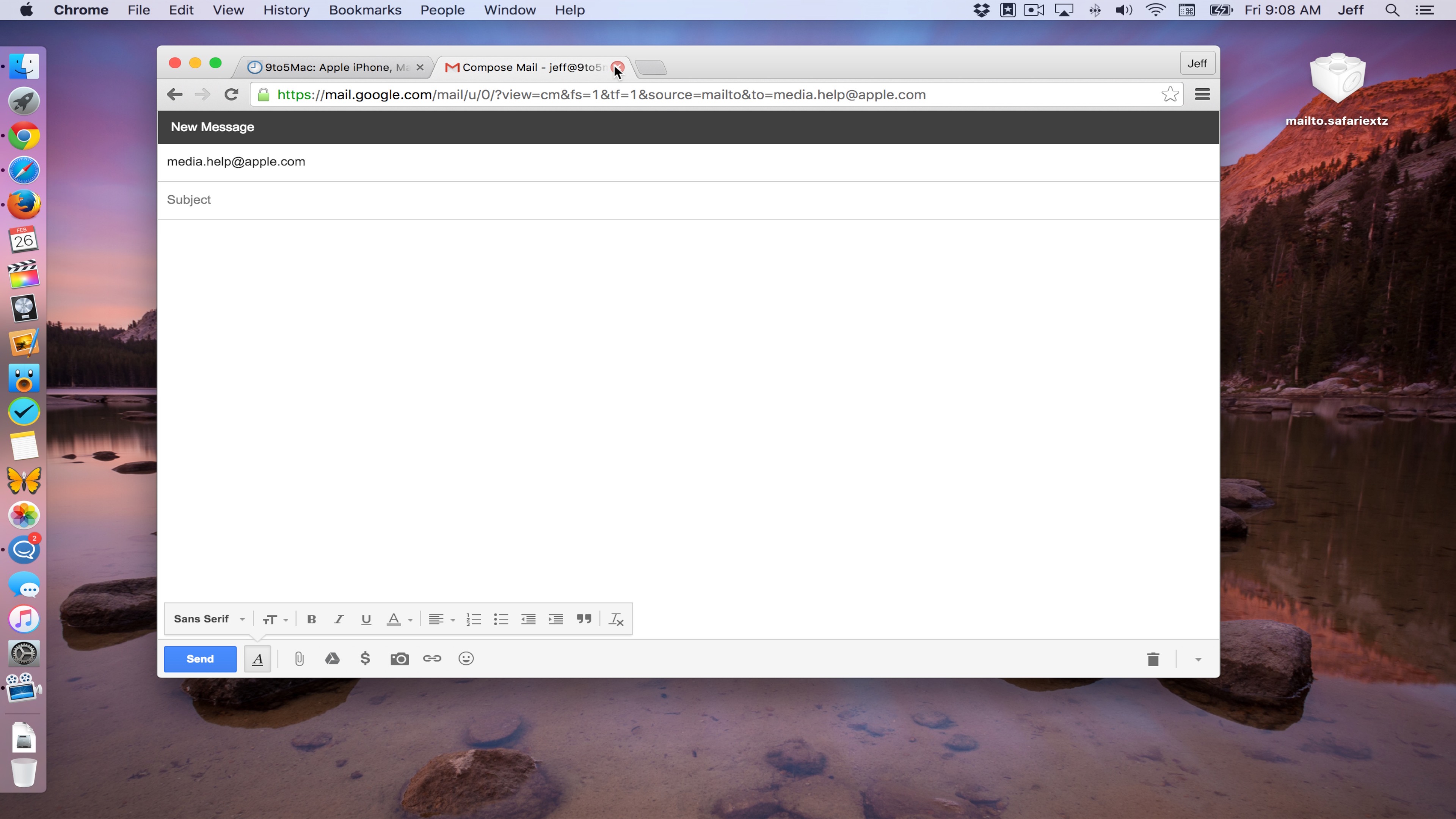 HowTo Make Gmail the default mail app in Safari, Chrome
