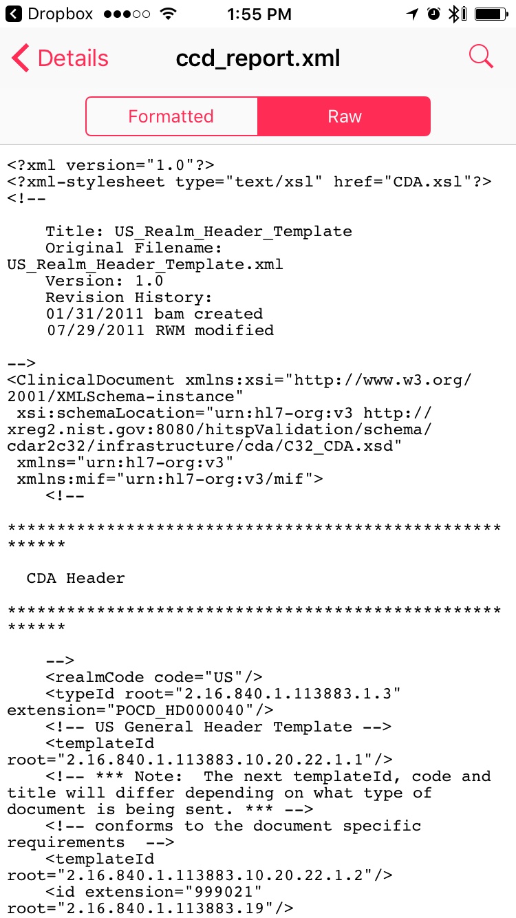 Handson Apple brings HL7 CCD health records to HealthKit in iOS 10