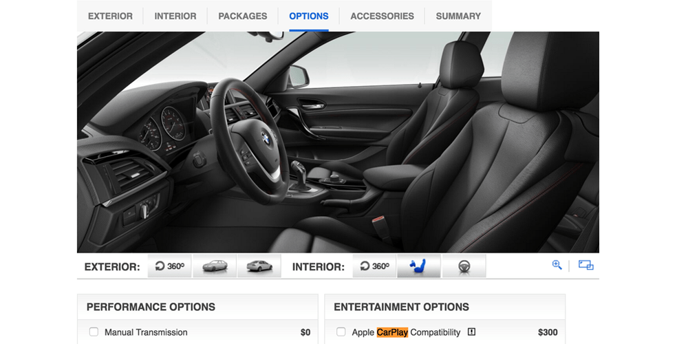 BMW now includes a $300 CarPlay option on almost all its vehicles in US