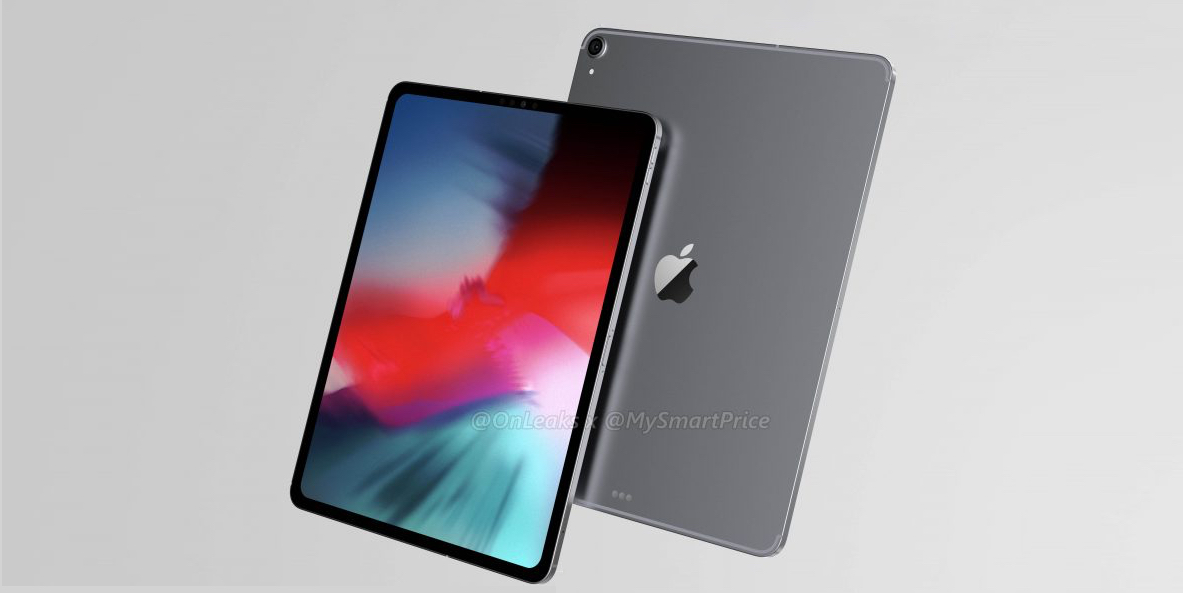 Download Renders Show New Thin Bezel Ipad Pro Based On Purported Design Flat Sides Iphone Style Antenna Lines 9to5mac