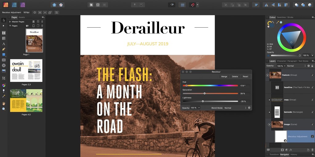 Affinity launches professional desktop publisher for Mac with