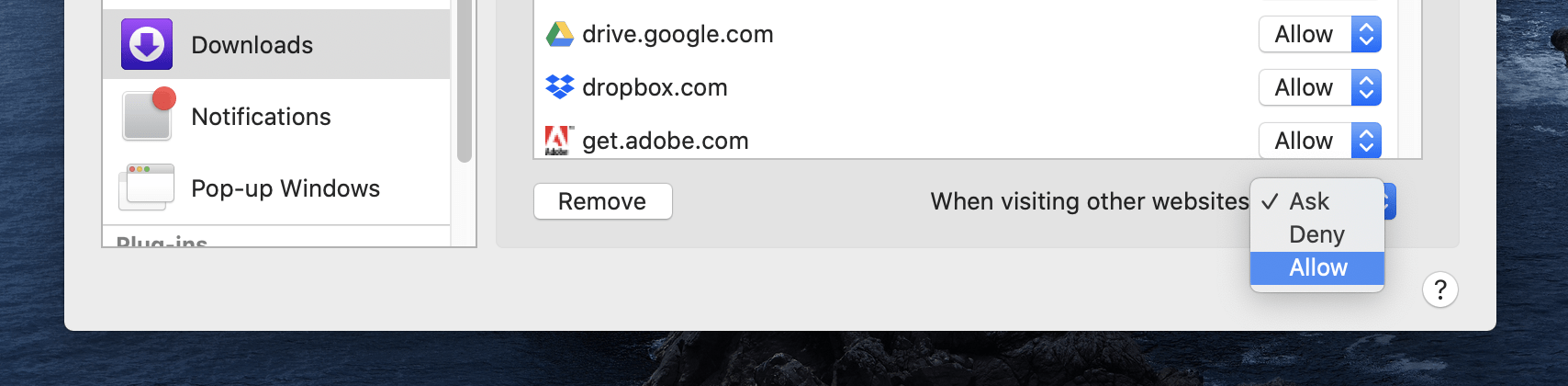 Set Download Preferences In Safari Macbook Pro