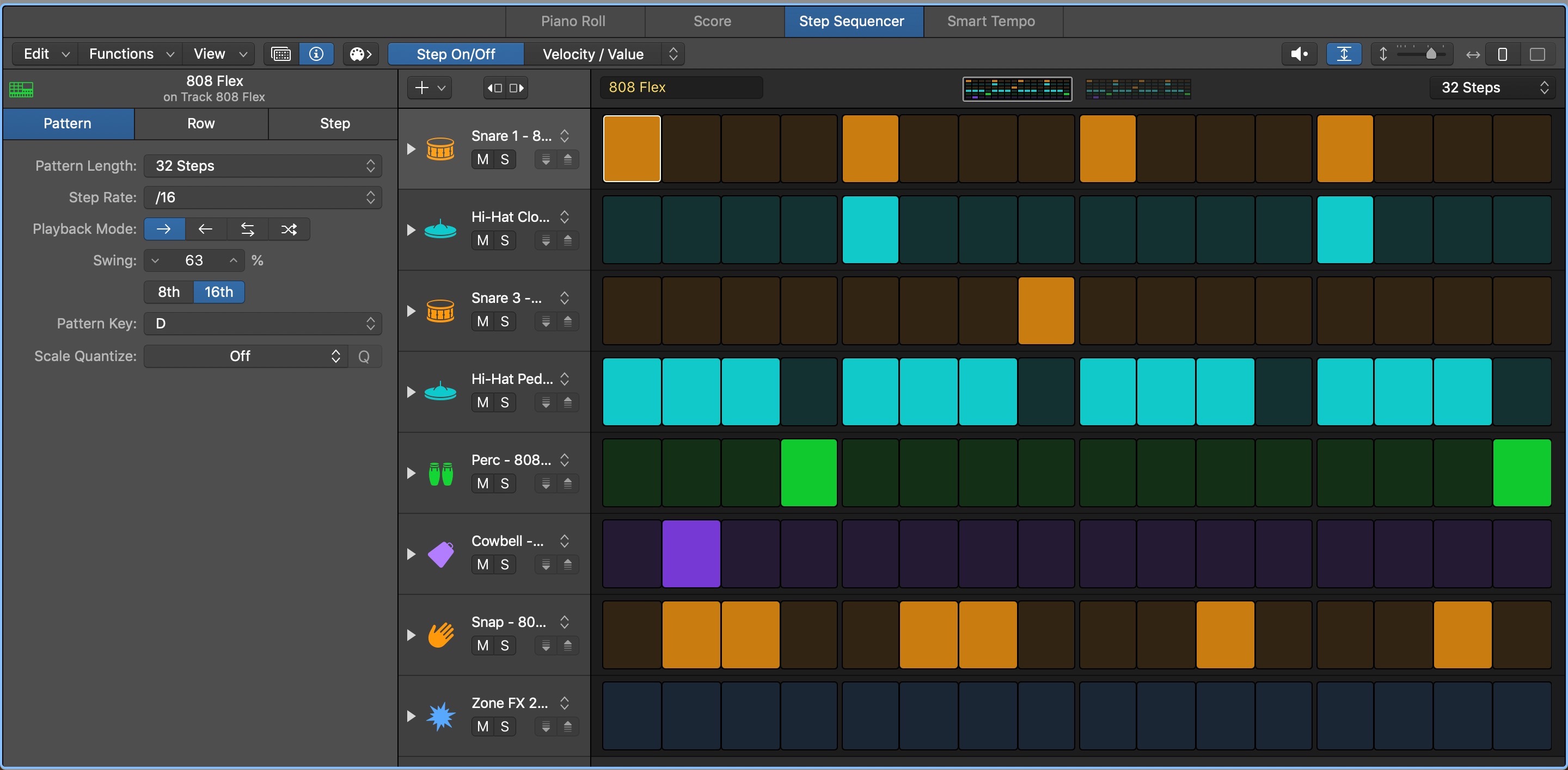 Logic Pro Step Sequencer Getting started, how to guide