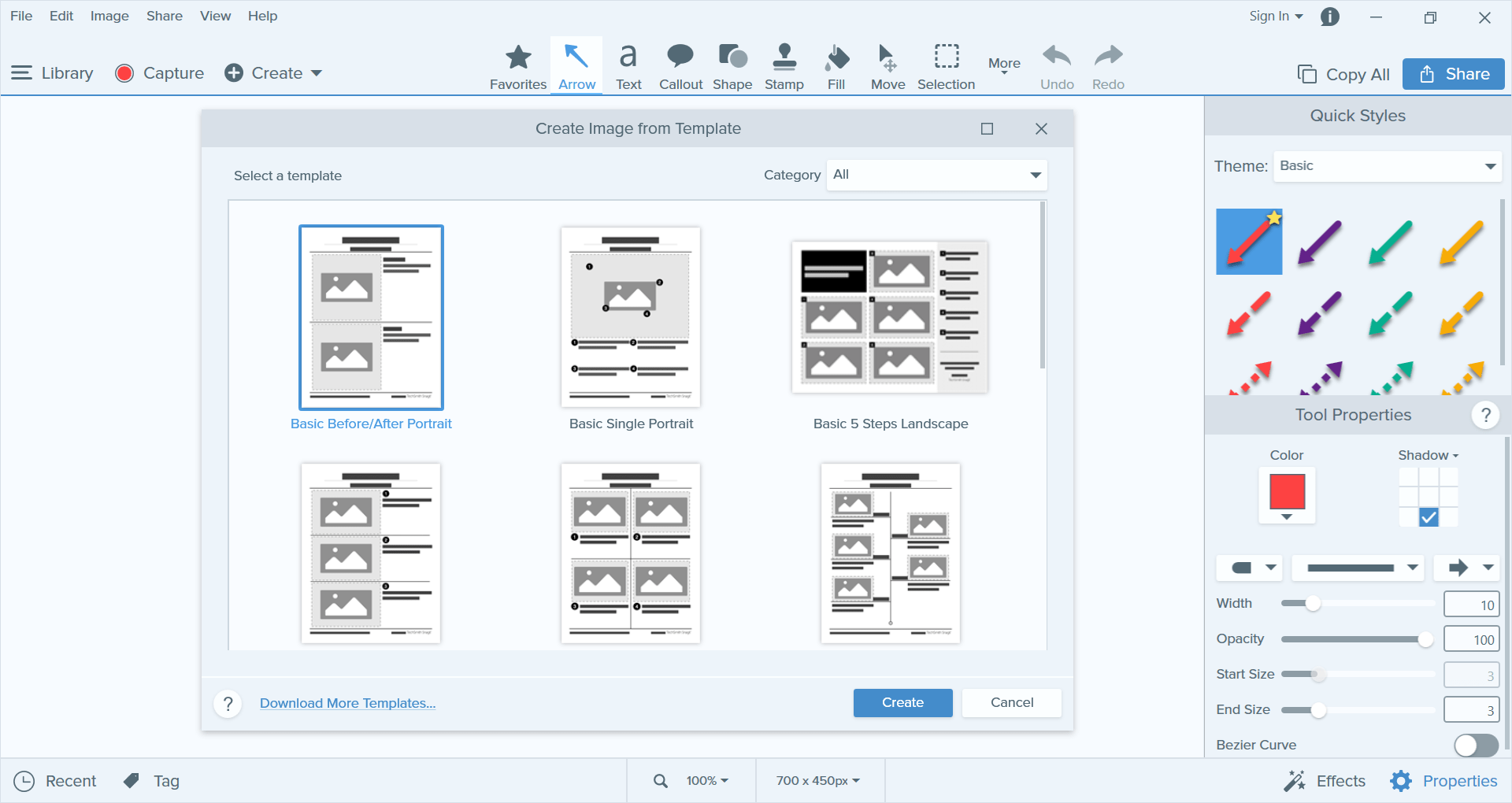 Snagit 2021 is now available with enhancements to templates, screenshot