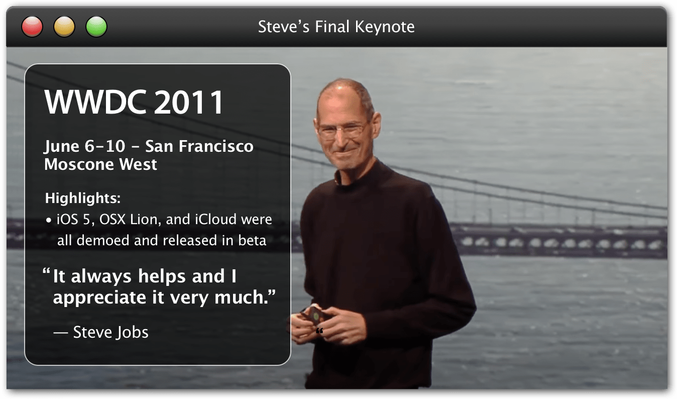 Explore some of the most memorable moments in WWDC history as we