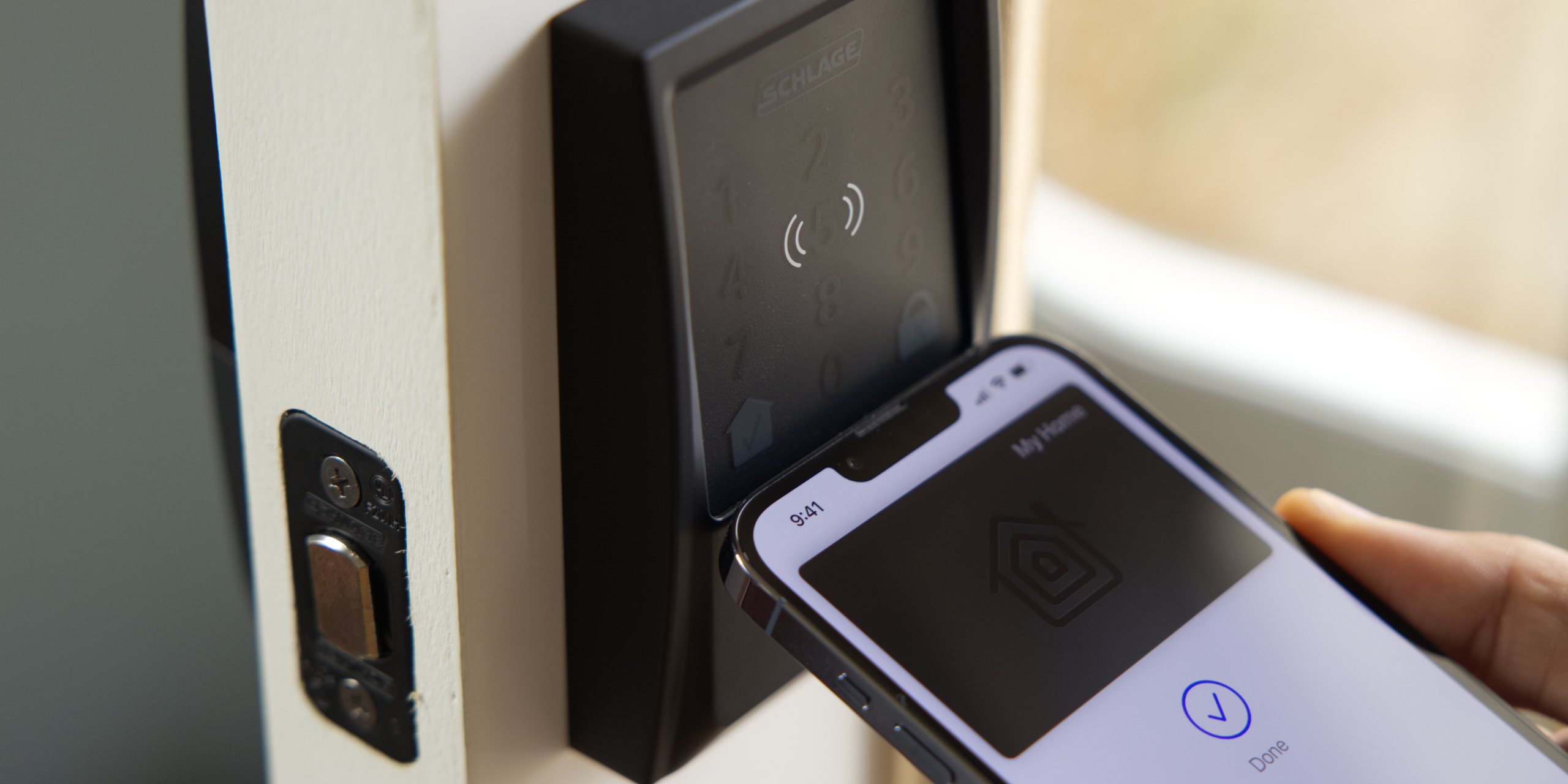 Schlage Encode Plus smart lock with NFCenabled Apple home key now