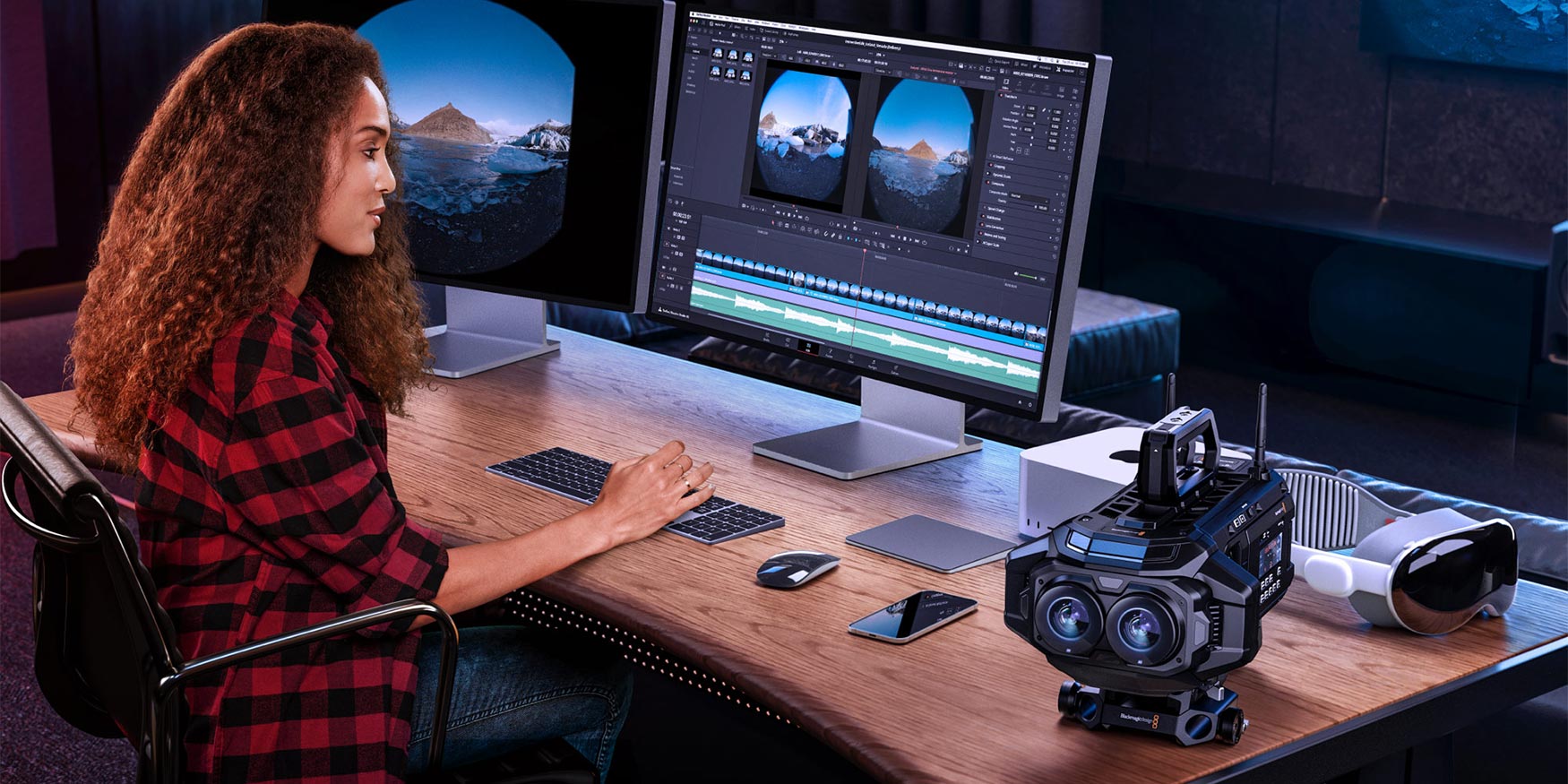 DaVinci Resolve has new immersive tools for spatial video editing