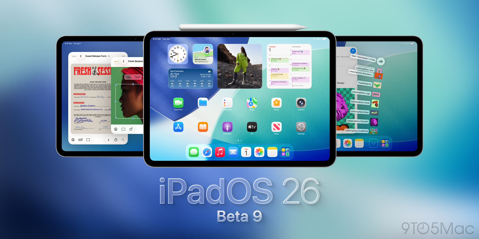 Apple releases beta 9 for iPadOS 26, tvOS 26, watchOS 26, more