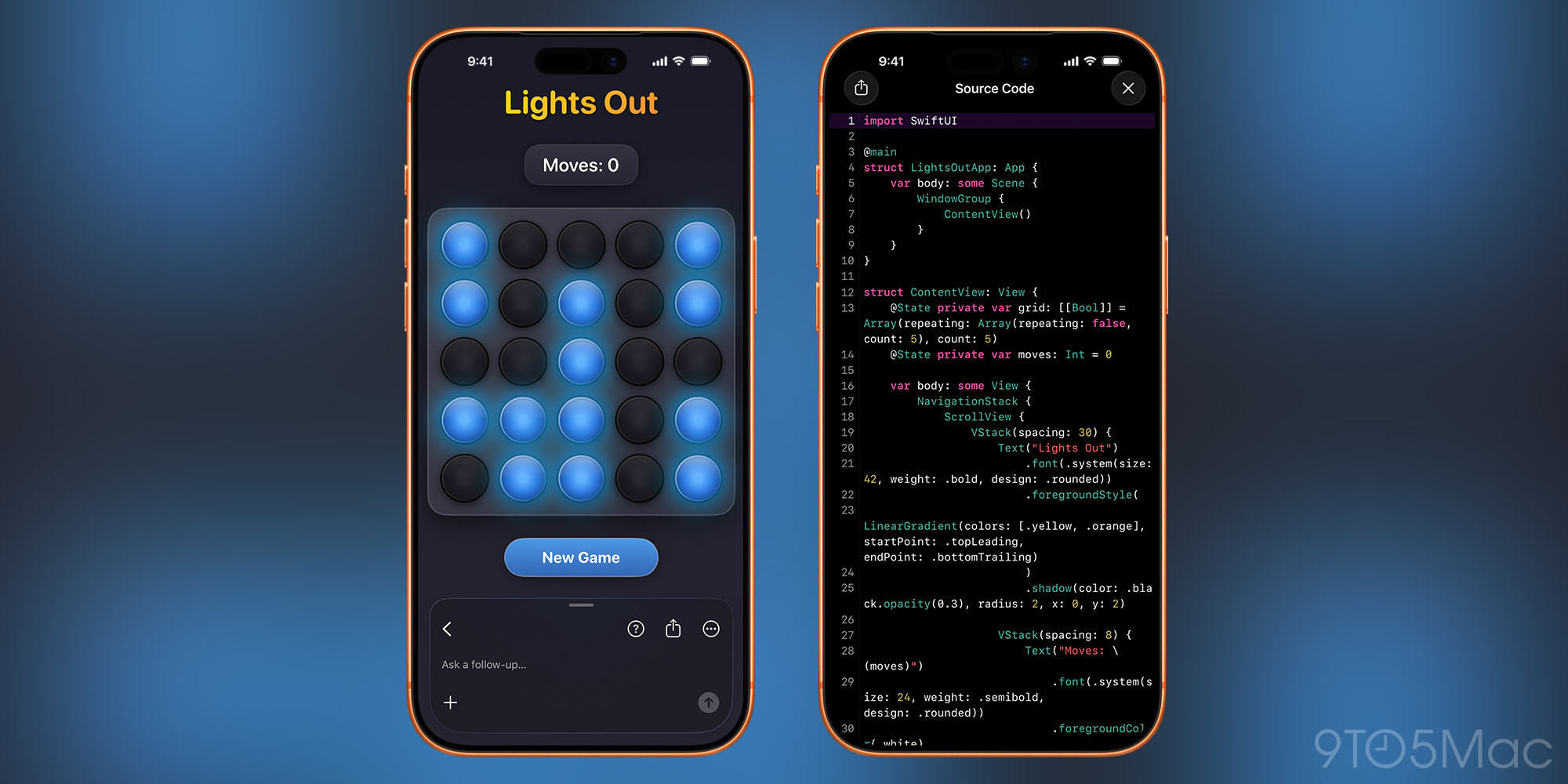 This vibe coding app turns your ideas into actual SwiftUI apps right on your iPhone