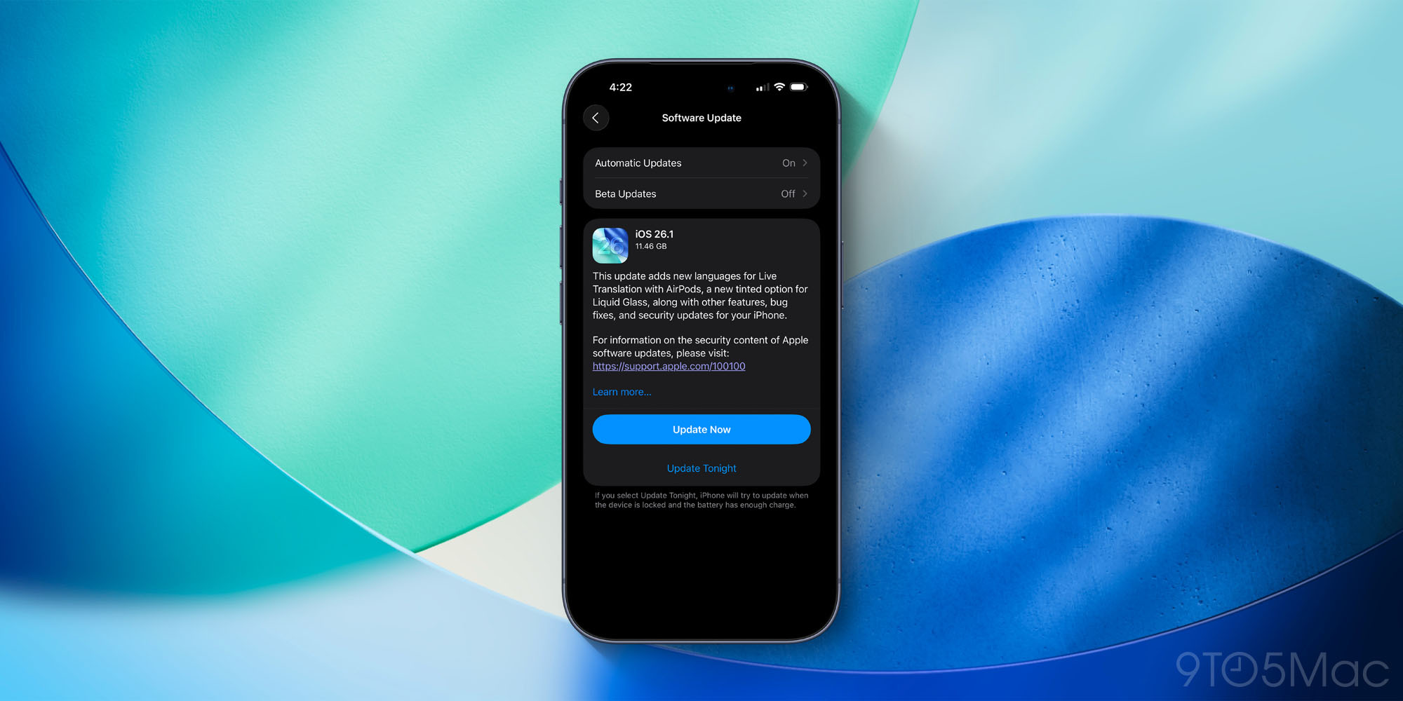 iOS 26.1: Here are Apple’s official release notes