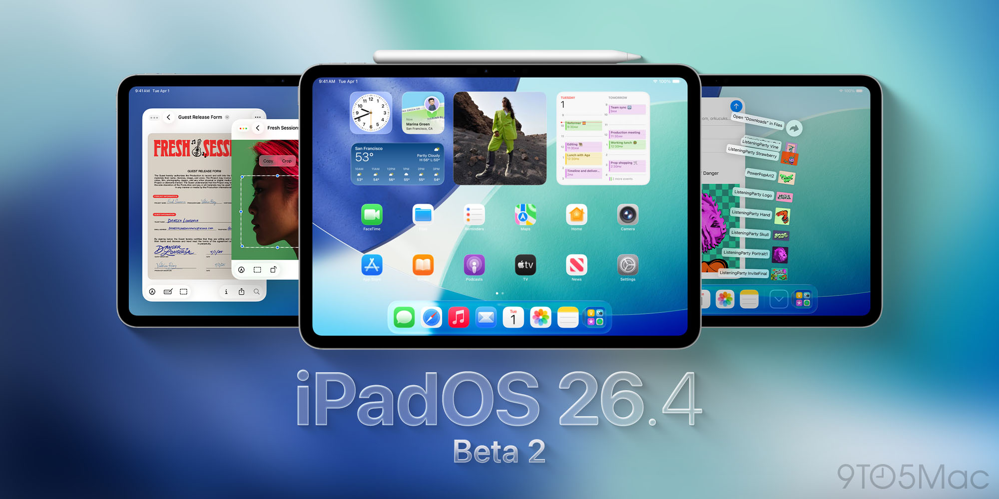 iPadOS 26.4 beta 2 is now available