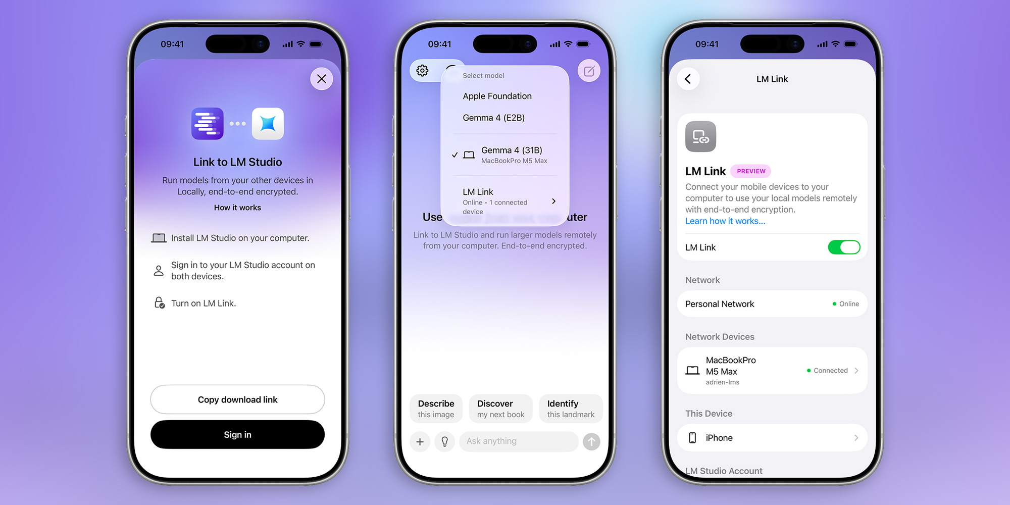 LM Studio now lets you use your iPhone to talk to local models on your Mac