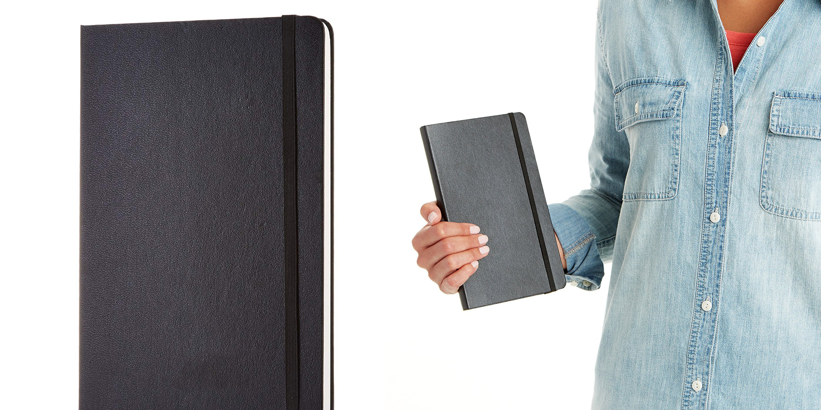 AmazonBasics vintage-style notebook w/ elastic closure for just $6.50