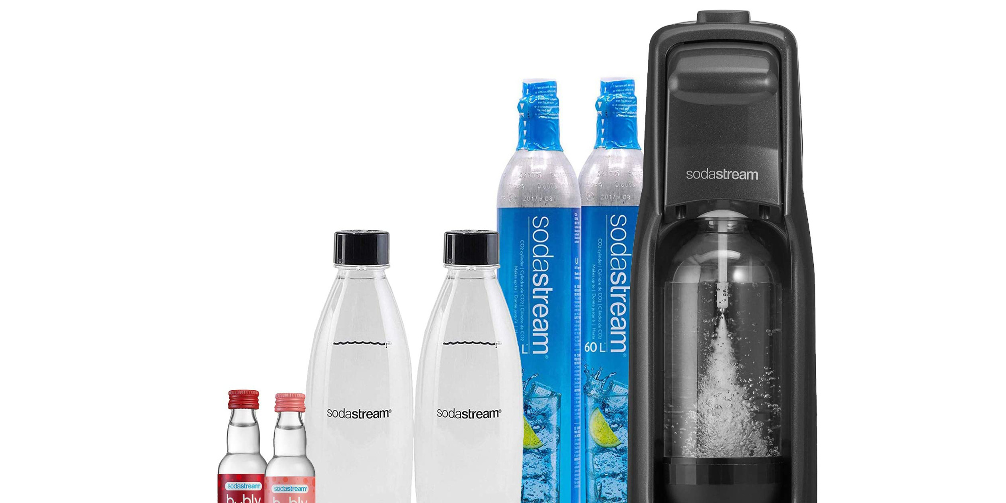 Make your own sparkling water with a SodaStream Jet from 64 (Reg. 80