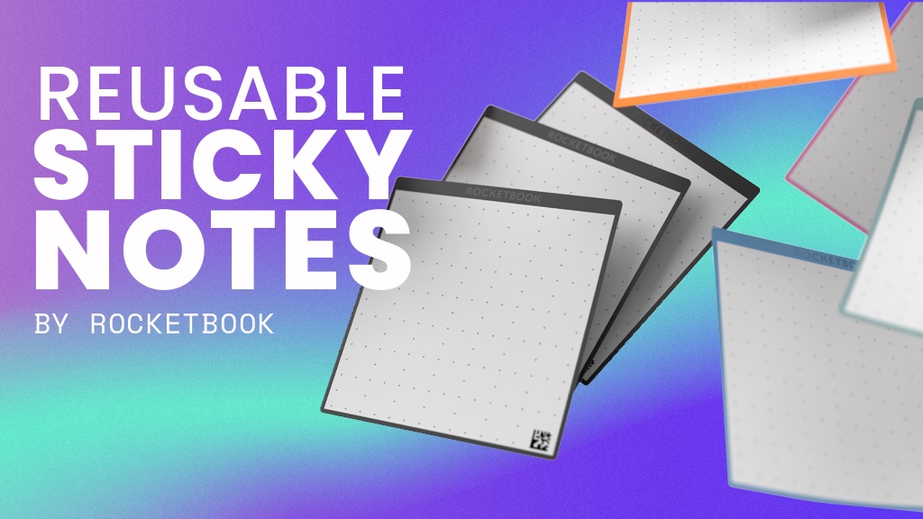 Rocketbook debuts new smart reusable sticky notes