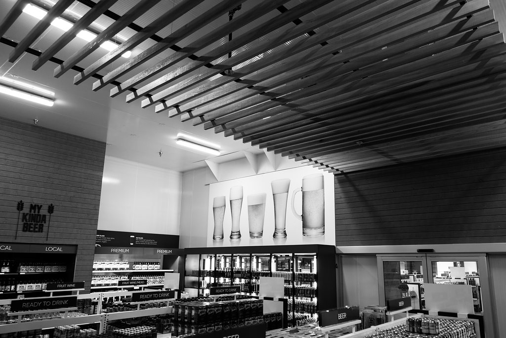 Montague Liquor Store Nine Yards Architecture