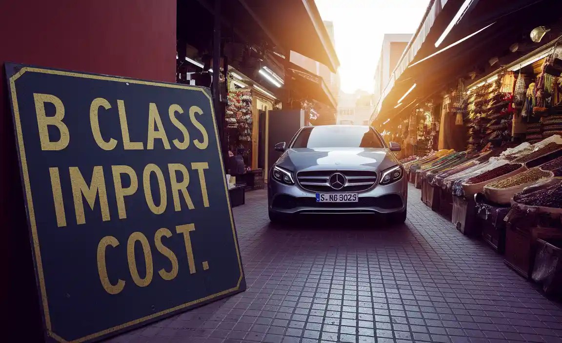 B Class Import Cost