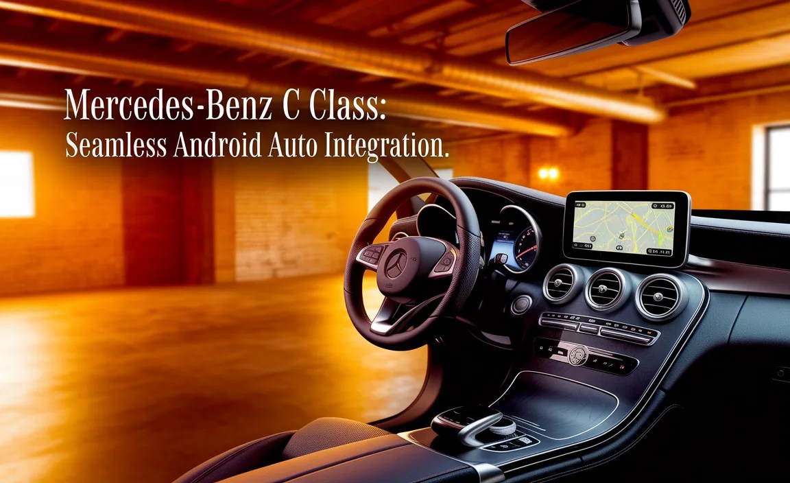 Mercedes-Benz C Class Android Auto