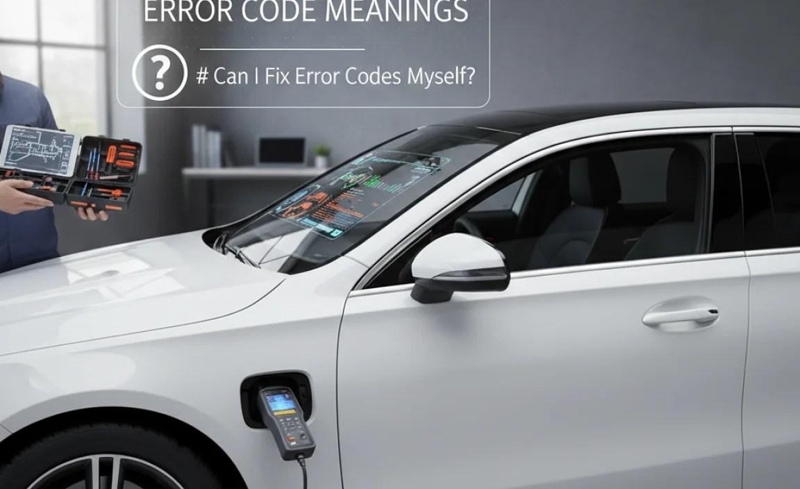 # Can I Fix Error Codes Myself?