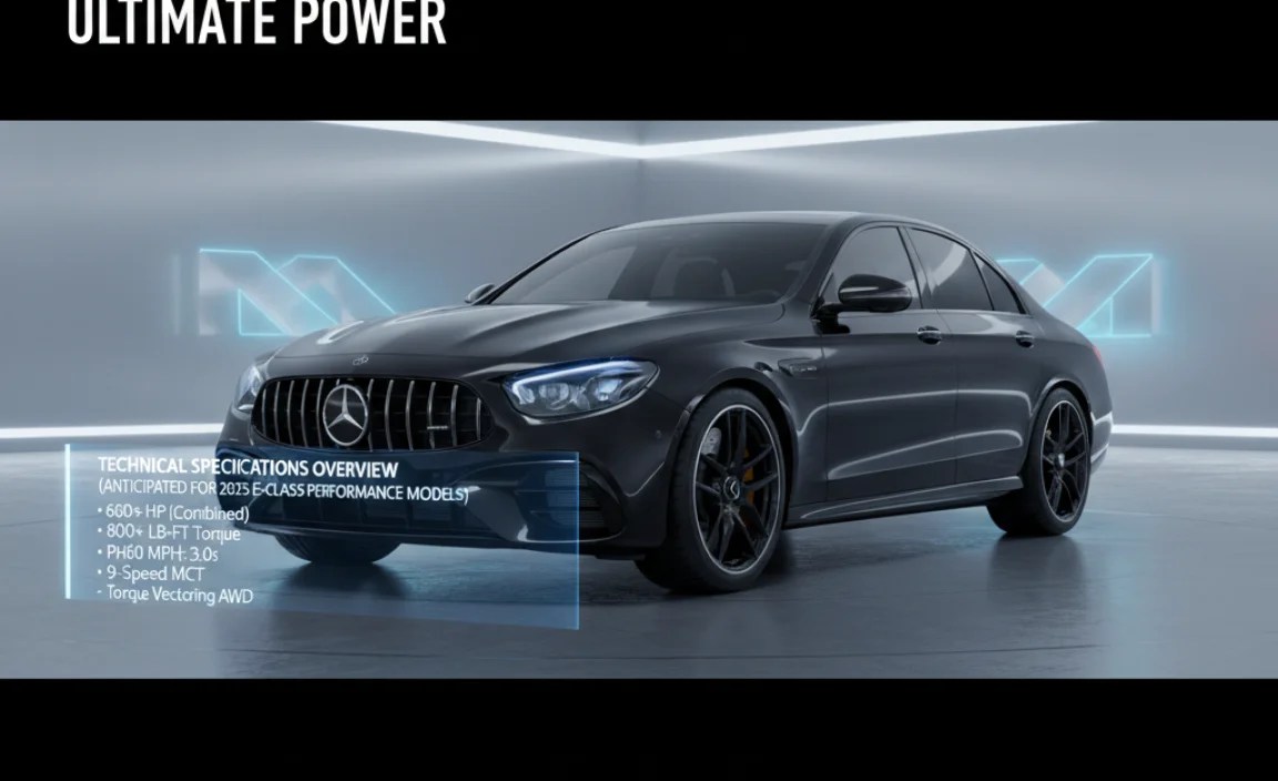 Technical Specifications Overview (Anticipated for 2025 E-Class Performance Models)