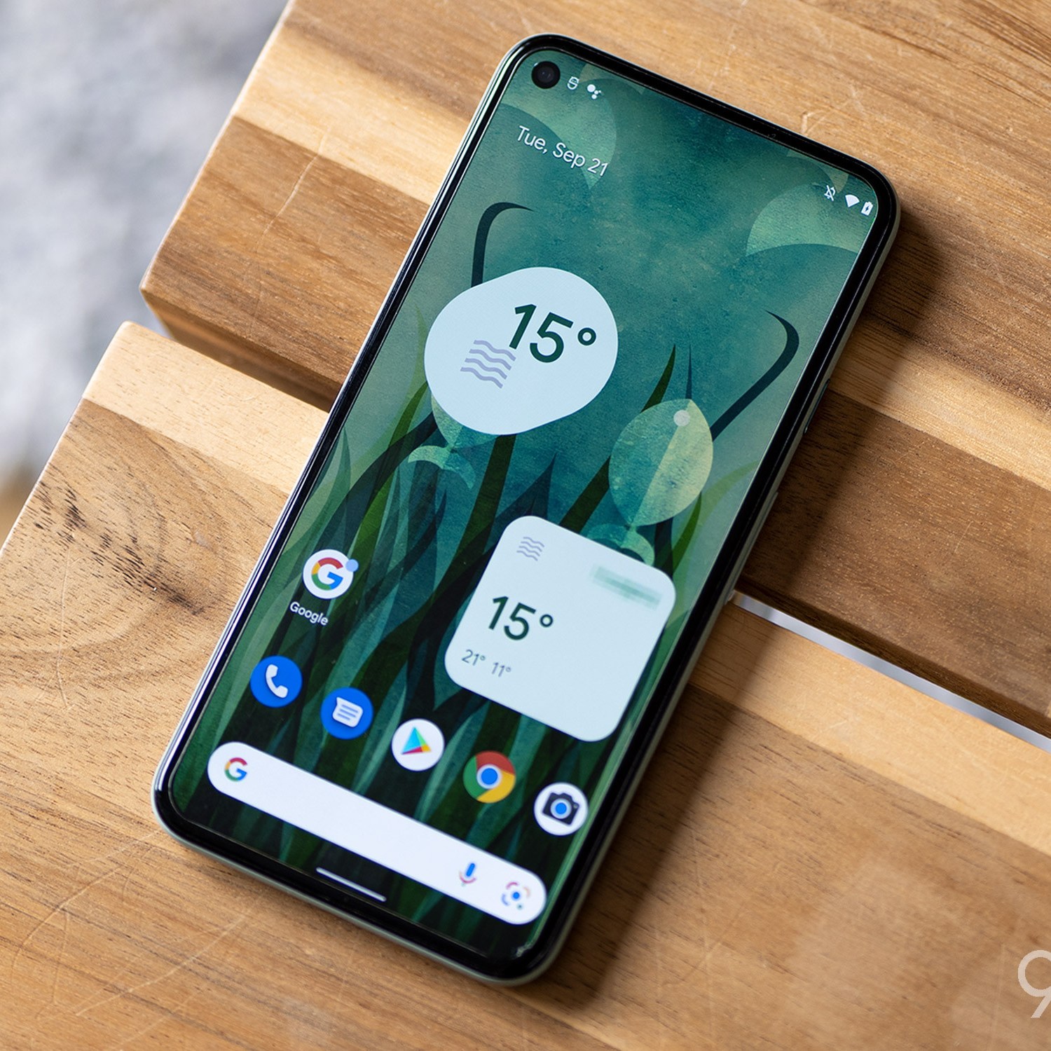 Google Weather Material You widget