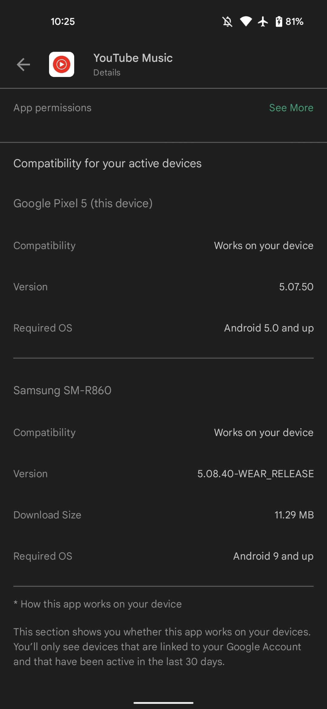 Google Play app Compatibility
