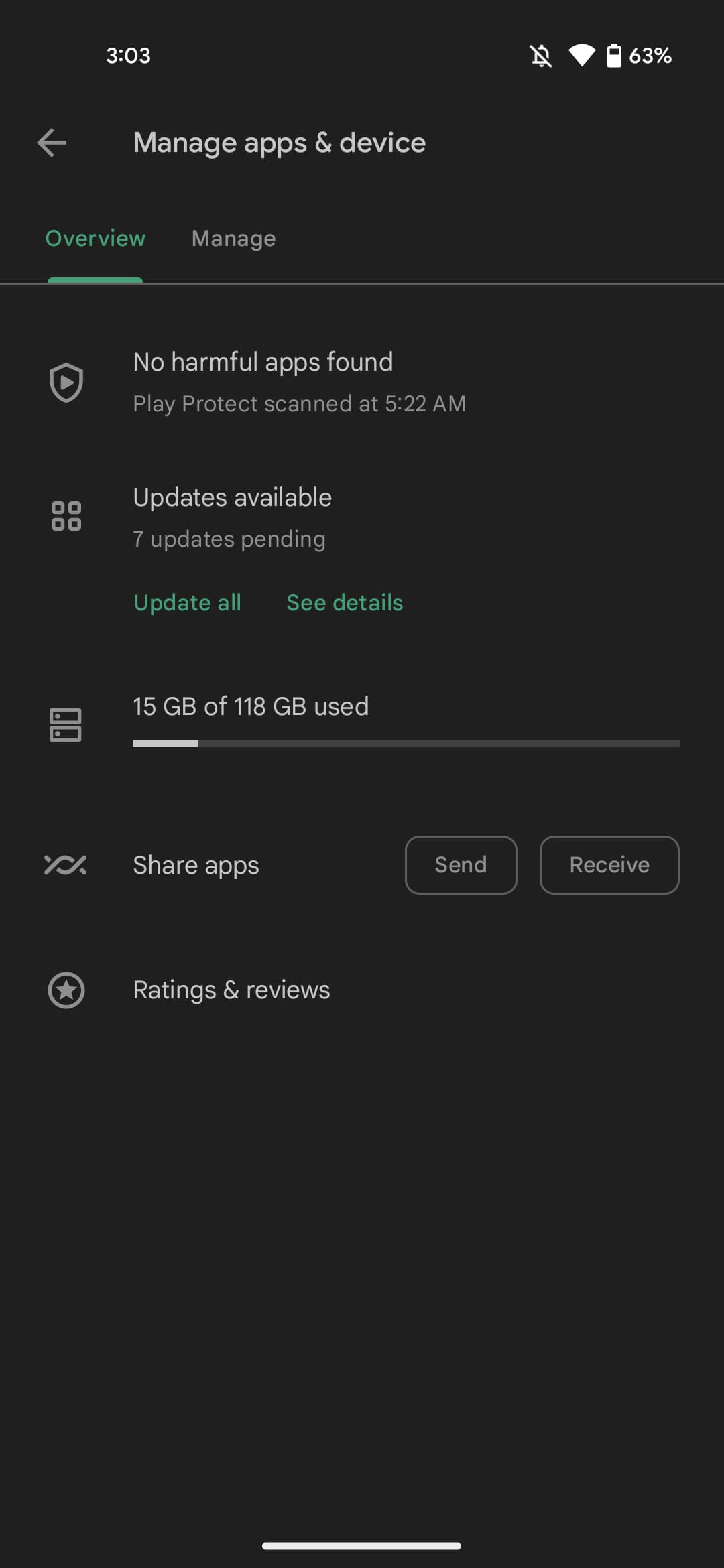 Google Play Material You buttons