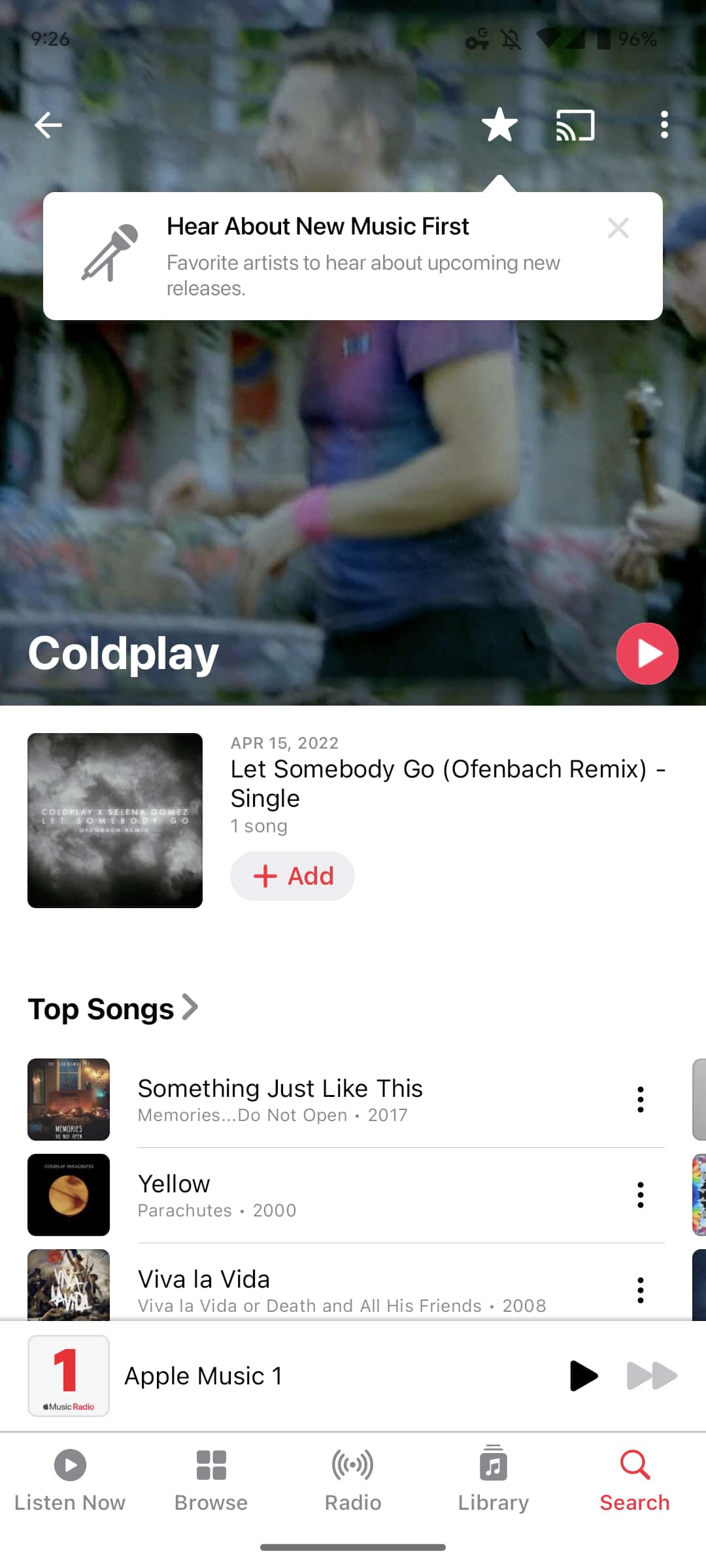 Apple Music Android iOS 16